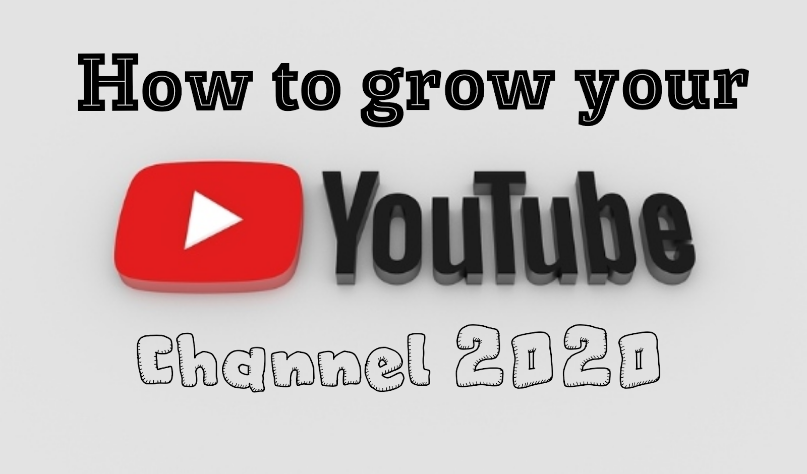 यूट्यूब चैनल ग्रो कैसे करें . Youtube channel grow kaise kren.