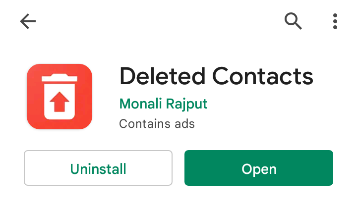 डिलीट कांटेक्ट app , deleted contact app , best contact recovery app