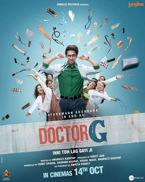 doctor g poster, doctor g official poster, doctor g link hd,dotor g full movie leaked online link