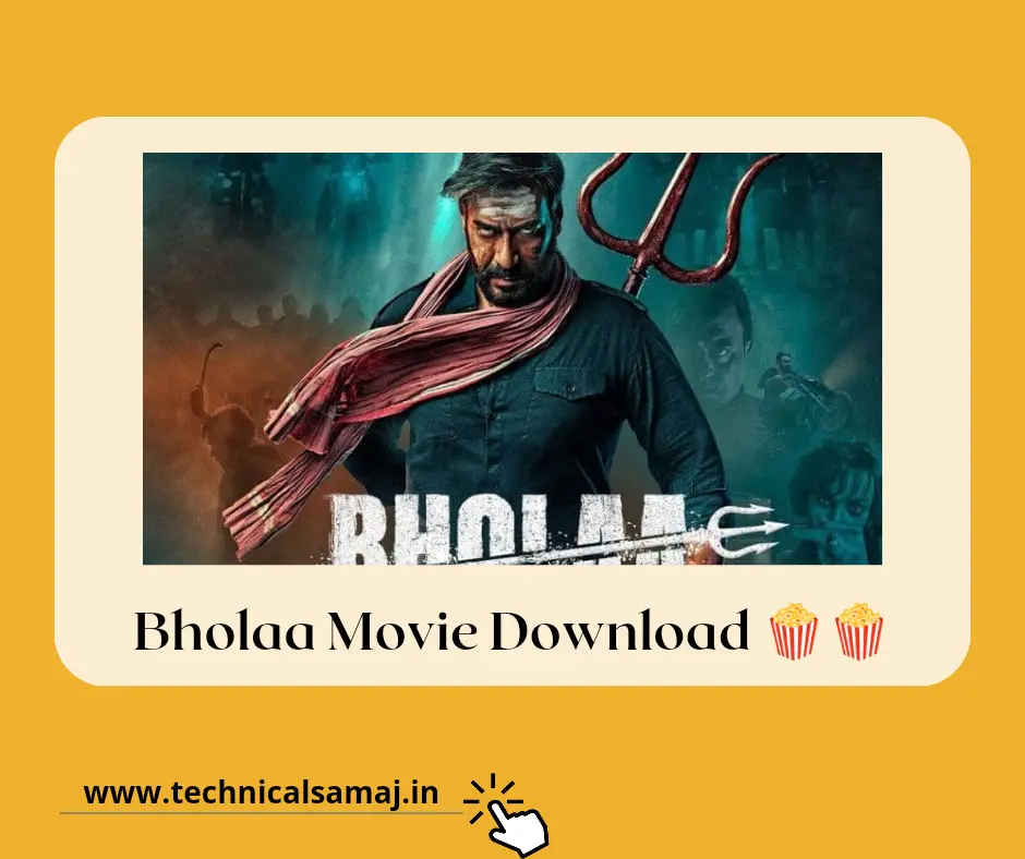 [Download 100%] – Bholaa Movie Download Link Hindi 720p HD Leak [Vegamovies] – Technical Samaj